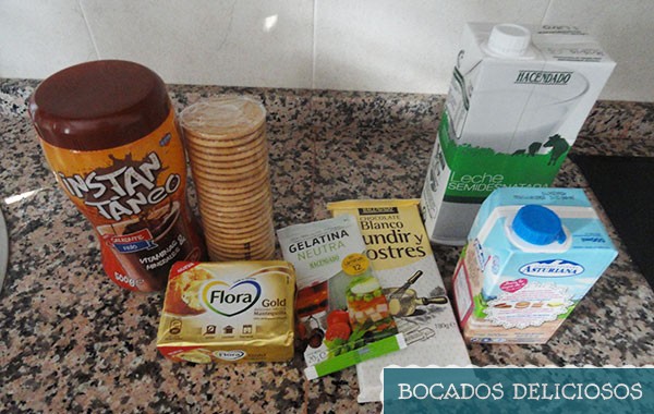 ingredientes tarta de chocolate blanco