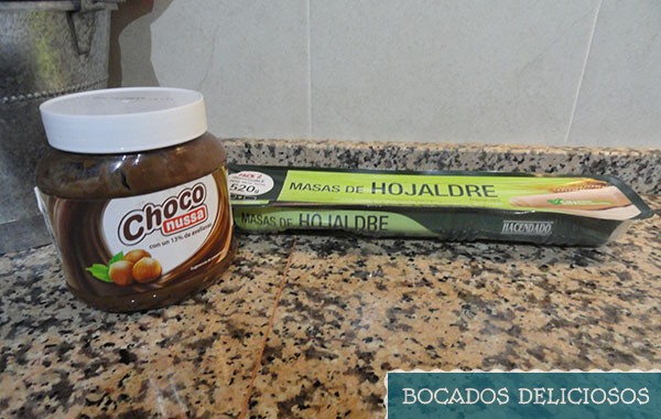 ingredientes arbol de navidad hojaldre