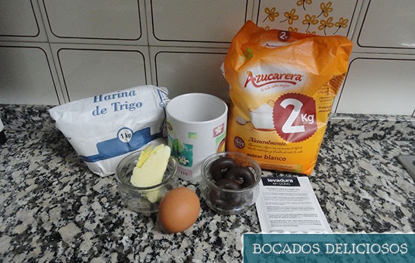 ingredientes mug cake de filipinos