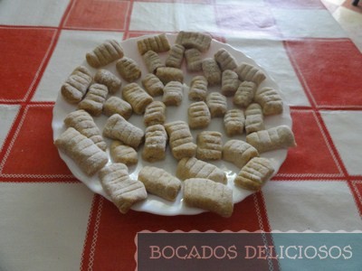 gnochis listos listos a cocer