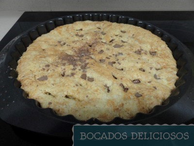 Tarta cookie horneada