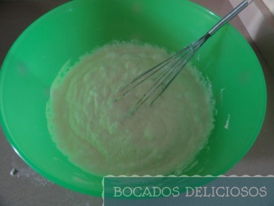 Mezclarlo todos ingredientes bien