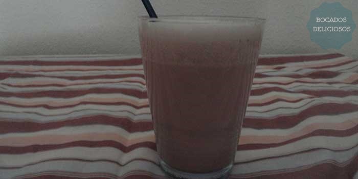 Batido de fresas